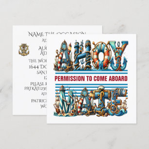 INVITATION PERMISSION DE MONTER A BORD