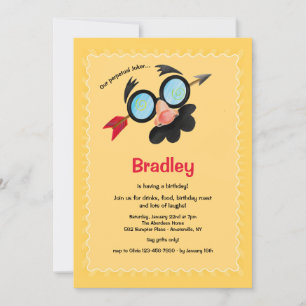 Invitation Perpetual Joker fête d'anniversaire