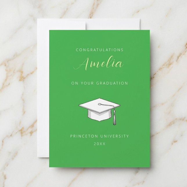 Invitation Personalized congratulations graduation card (Créateur téléchargé)