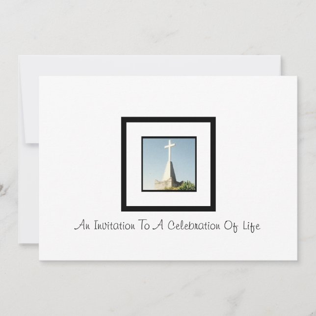 Invitation Personnalisable À Une Célébration De La (Devant)