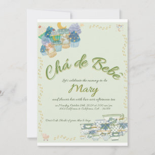 Invitation Personnalisable - Copie numérique - Baby shower
