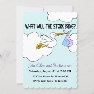 Invitation Personnalisable Qu'est-ce que le Stork Brining?