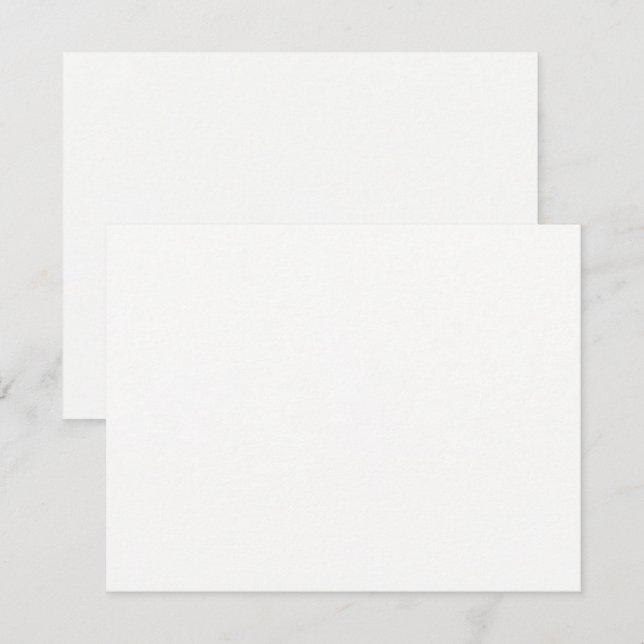 Invitation Personnalisation de mariage de luxe moderne (Devant / Derrière)