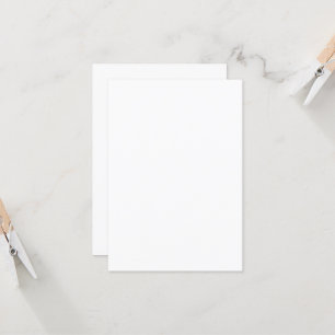 Invitation Personnalisé 8,9 cm x 12,7 cm Semi-Brillant   Haut