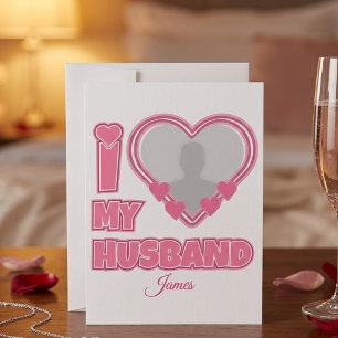 Invitation Personnalisé J'aime mon mari – Ajouter une photo e
