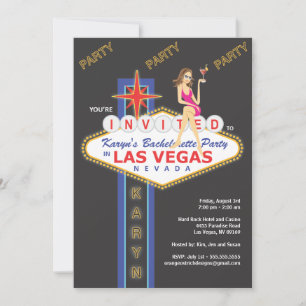 Invitation Personnalisé_Karyn  Bachelorette de nuit pour fill