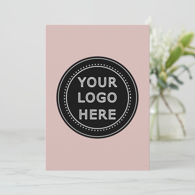 Invitation Personnalisé, moderne, élégant et élégant (Debout devant)