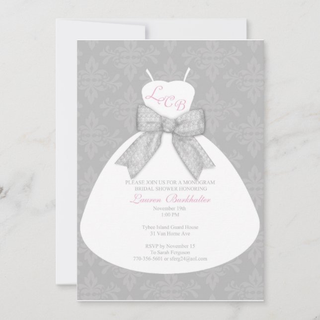 Invitation Personnalisé pour Erin (Devant)