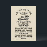 Invitation Personnalisé vintage 70e anniversaire hommes cadea<br><div class="desc">Vous pouvez ajouter un peu d'originalité avec cette édition limitée, qualité premium, et original, classe, rétro et d'apparence vintage conception graphique d'anniversaire avec une police de typographie cool. C'est une excellente idée cadeau pour les hommes, les femmes, les maris, les épouses, les petites amies et les petits amis qui vont...</div>