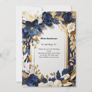 Invitation personnalisée 30e anniversaire