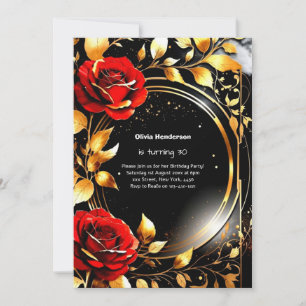 Invitation personnalisée 30e anniversaire