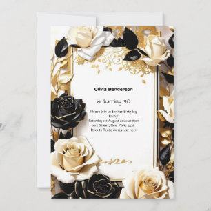 Invitation personnalisée 30e anniversaire
