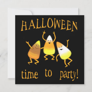 Invitation personnalisée à la fête d'Halloween
