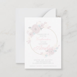 Invitation personnalisée de confirmation