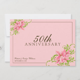 Invitation personnalisée de la fête de l'anniversa