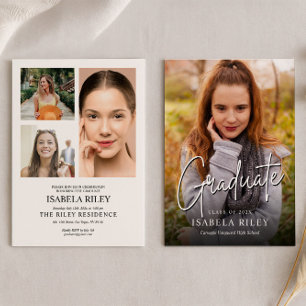 Invitation personnalisée pour la remise des diplôm