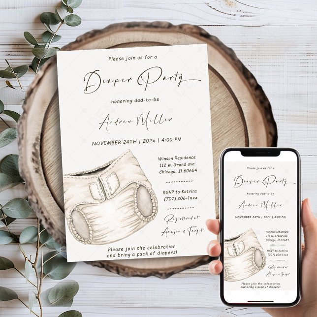 Invitation personnalisée pour l'anniversaire de la (Créateur téléchargé)