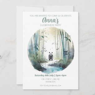 Invitation personnalisée pour l'anniversaire d'un