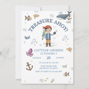 Invitation personnalisée pour une fête d'anniversa