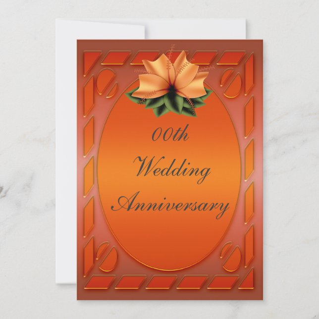 Invitation personnalisée pour une fête d'anniversa (Devant)