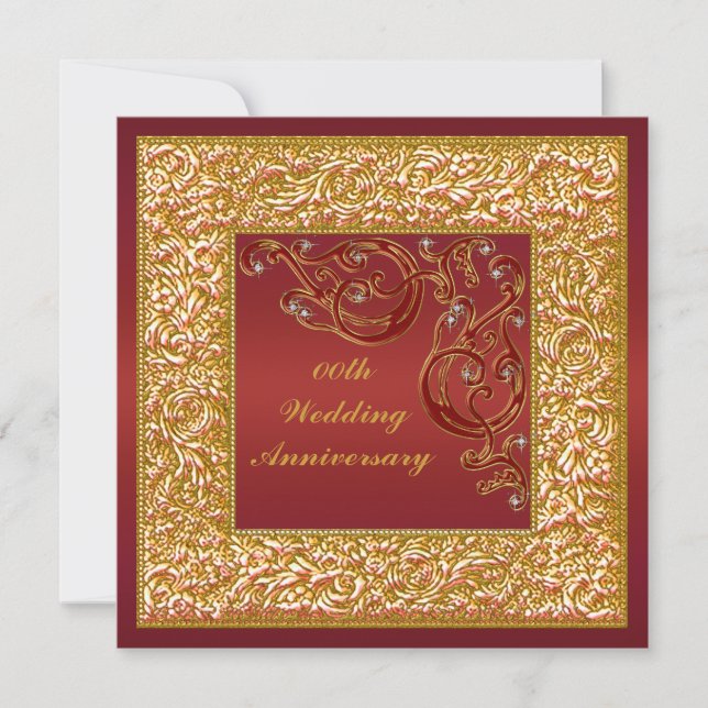 Invitation personnalisée pour une fête d'anniversa (Devant)