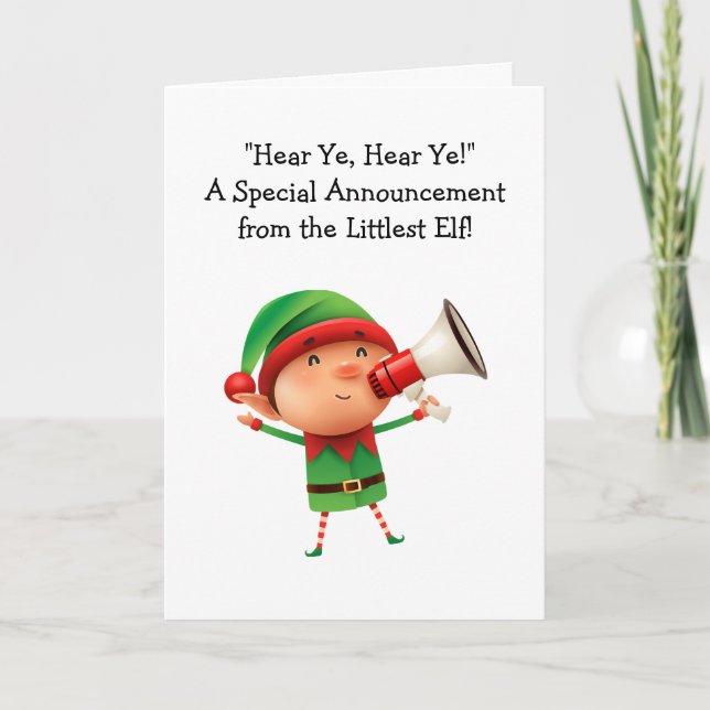 Invitation personnalisée pour une fête de Noël ave (Devant)