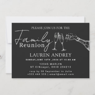 Invitation personnalisée pour une réunion de famil
