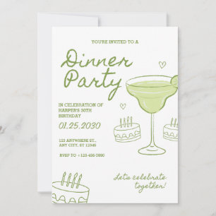 Invitation personnalisée pour une soirée d'anniver