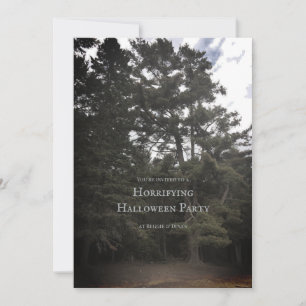 Invitation personnalisée vintage pour soirée d'Hal