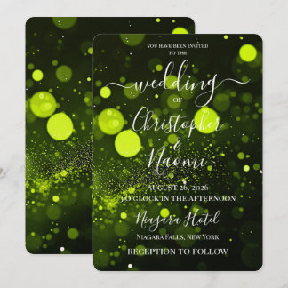 Invitation PERSONNALISER : Bokeh Blizzard Personnalisé
