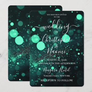 Invitation PERSONNALISER : Bokeh Blizzard Personnalisé