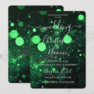 Invitation PERSONNALISER : Bokeh Blizzard Personnalisé