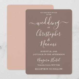 Invitation PERSONNALISER - Créez Votre Mariage Personnalisé