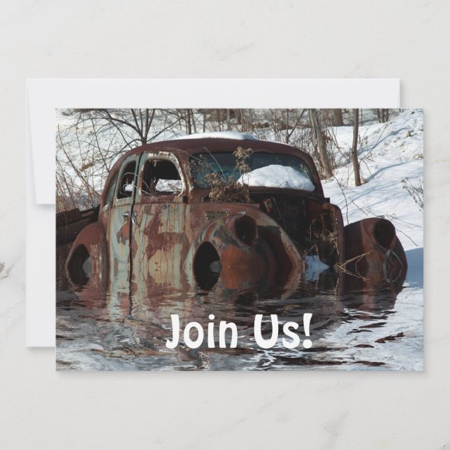 Invitation Personnaliser du produit (Devant)