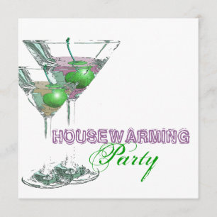 Invitation PERSONNALISER élégante de cocktail de dîner