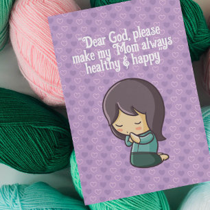 Invitation Personnaliser la prière pour la Fête des Mères