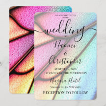 Personnaliser : mariage texture aile de papillon