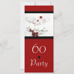 Invitation PERSONNALISER principale du 60e anniversaire de la