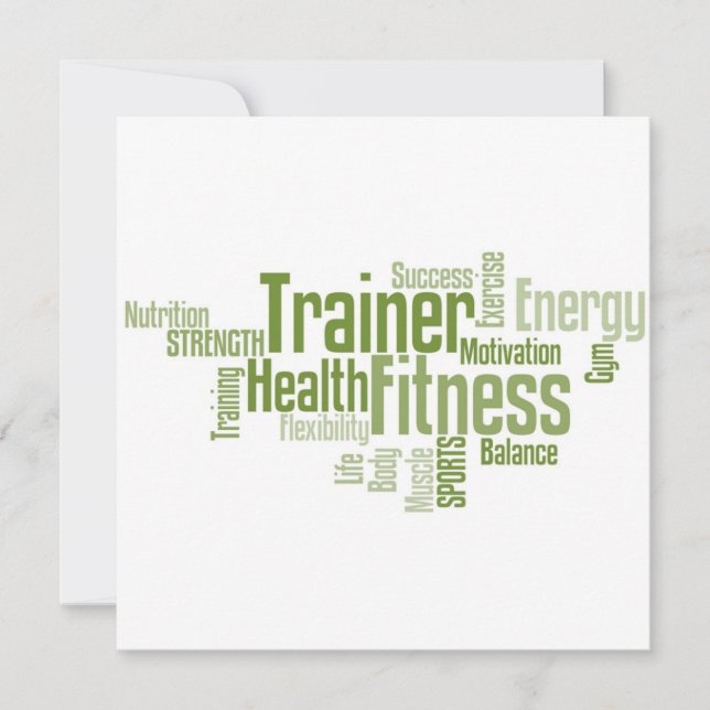 Invitation personnelle de formateur (Devant)