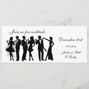 Invitation Personnes de cocktail