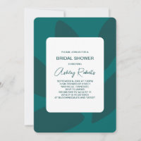 Pétales à fleurs de mood Fête des mariées Turquois