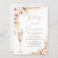 Pétales de Champagne Floral Fête des mariées Prose