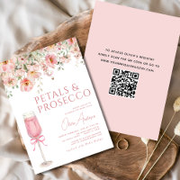 Pétales de code QR et Fête des mariées de cache ro