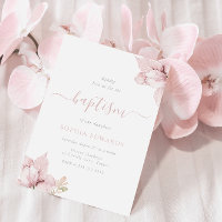 Pétales de fleurs rousses Élégantes filles Baptême