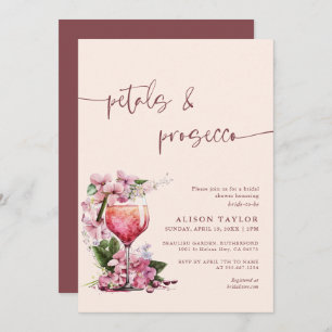 Invitation Pétales et Fête des mariées du ministère public Bo