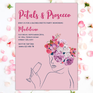Invitation Pétales Et Parrain Floral Wreath Bachelorette