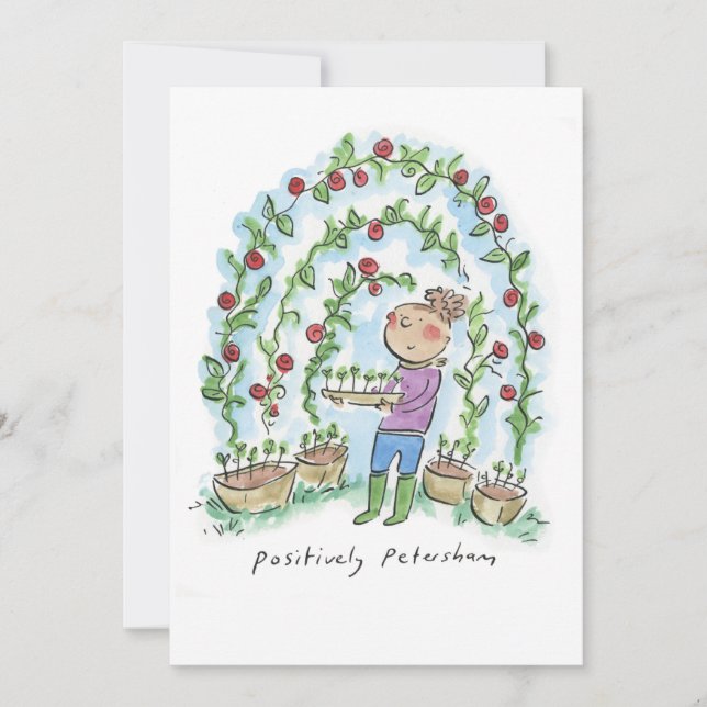 Invitation Petersham positif (Devant)