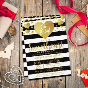 Invitation Petit amour Baby shower de la Saint Valentin