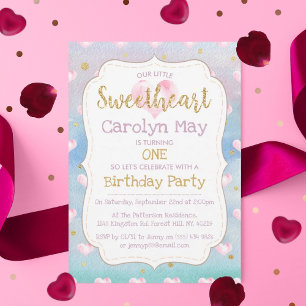 Invitation Petit amour Saint-Valentin Anniversaire