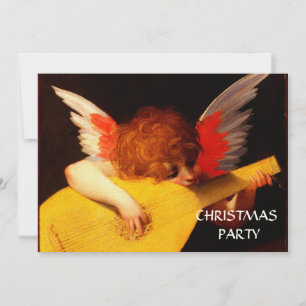 Invitation PETIT ANGEL JOUER DE LA LUTE Musique Fabriquant Ch